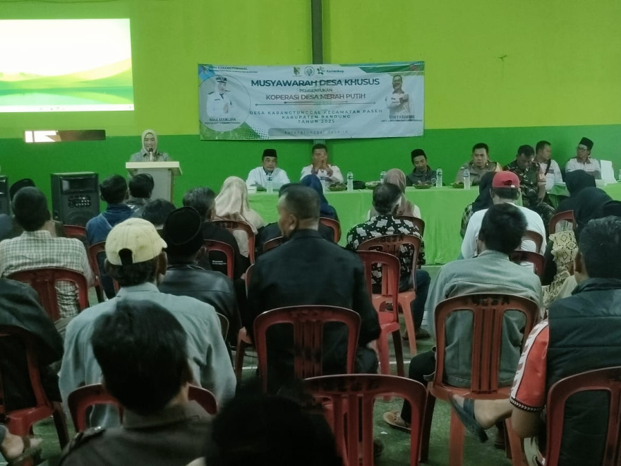 MUSYAWARAH PEMBENTUKAN KOPERASI DESA MERAH PUTIH (KDMP) DESA KARANGTUNGGAL